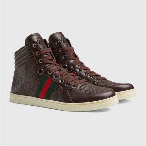 brown gucci shoes